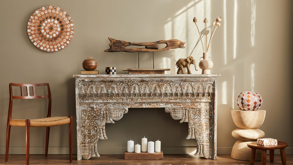 Modern,Concept,Of,Mediterranean,Interior,With,Design,Furniture,,Chair,,Ethnic
